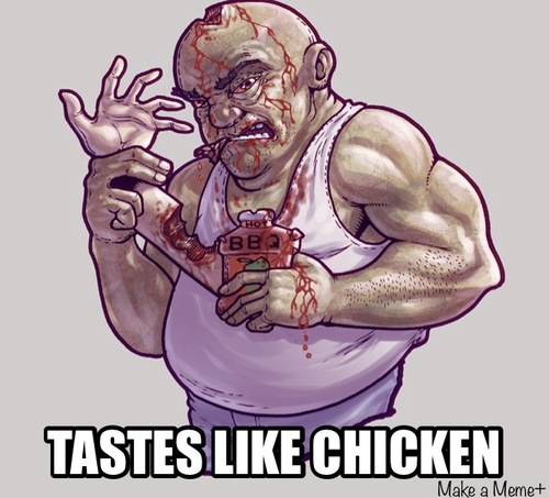 Tastes Like Chicken T-Shirt