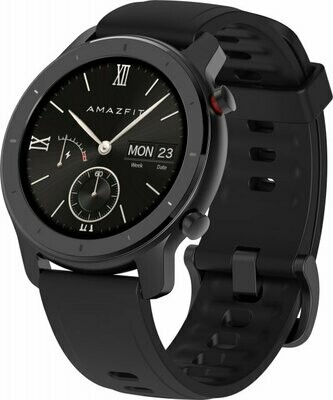 Xiaomi Amazfit GTR 42mm - nutikell, must, W1910TY1N Xiaomi Amazfit GTR 42mm - nutikell, must, W1910TY1N