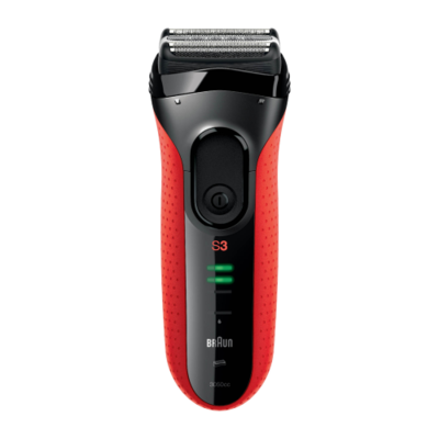 Braun 3050cc pardel Series 3 NEW, must/ punane Braun 3050cc pardel Series 3 NEW, must/ punane