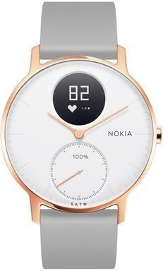 Nokia by Withings Steel HR, 36 mm, kuldne/ valge, 550043 Nokia by Withings Steel HR, 36 mm, kuldne/ valge, 550043