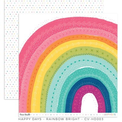 HAPPY DAYS - RAINBOW BRIGHT PAPER