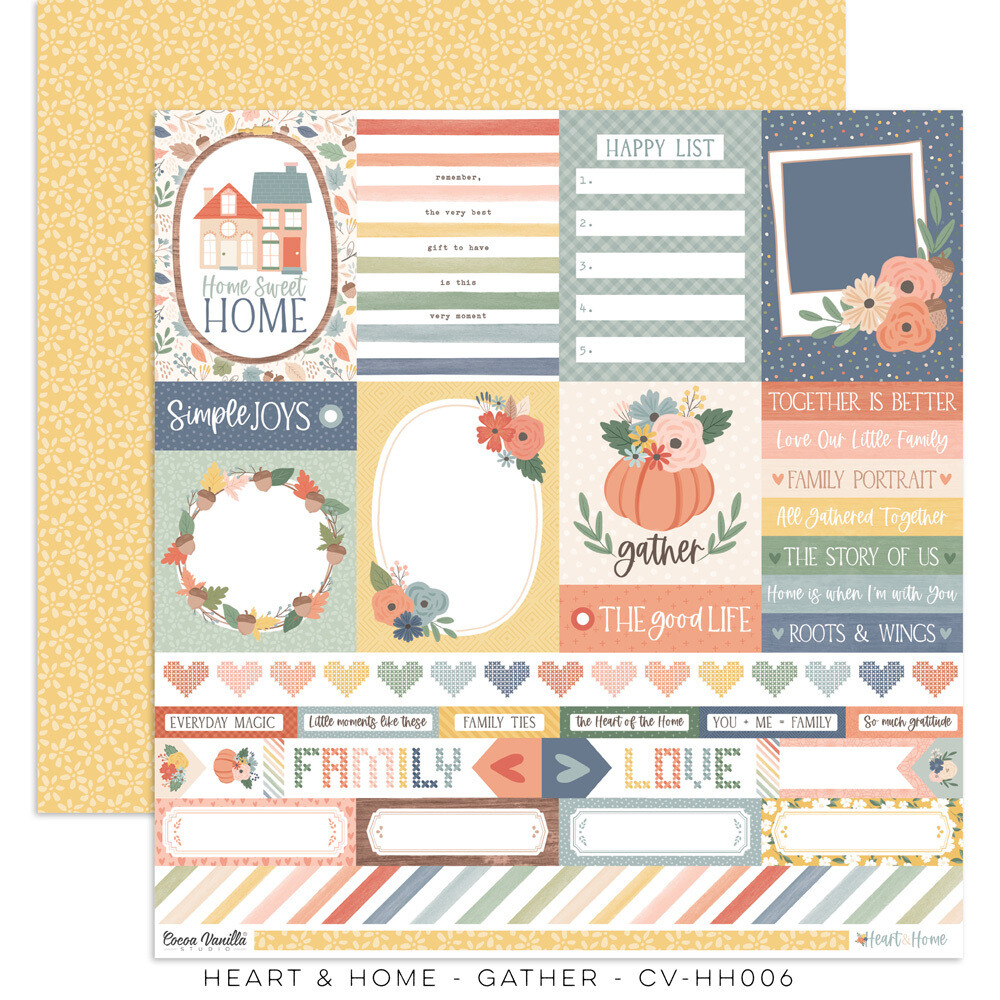 HEART & HOME - GATHER PAPER