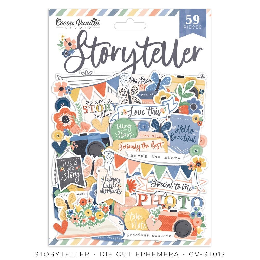 STORYTELLER - Die Cut Ephemera