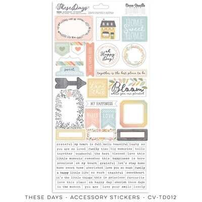 THESE DAYS - Accessory Stickers