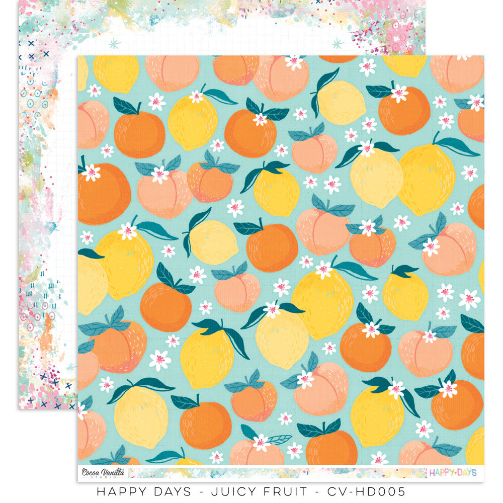 HAPPY DAYS - JUICY FRUIT PAPER