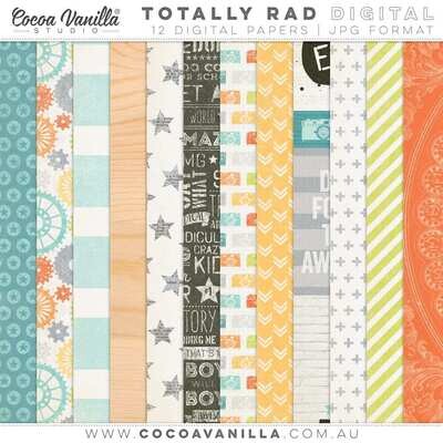 TOTALLY RAD DIGITAL PAPERS