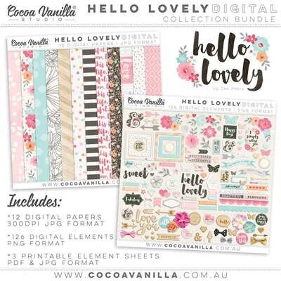 HELLO LOVELY DIGITAL COLLECTION BUNDLE