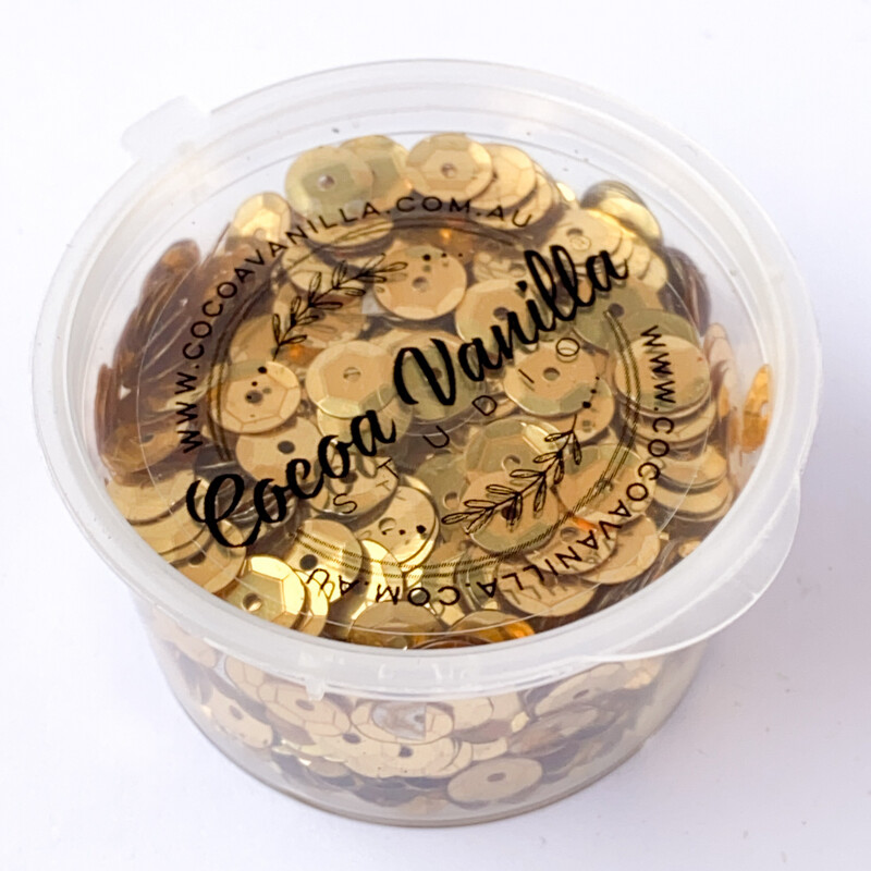 SEQUINS - GOLD - 10g