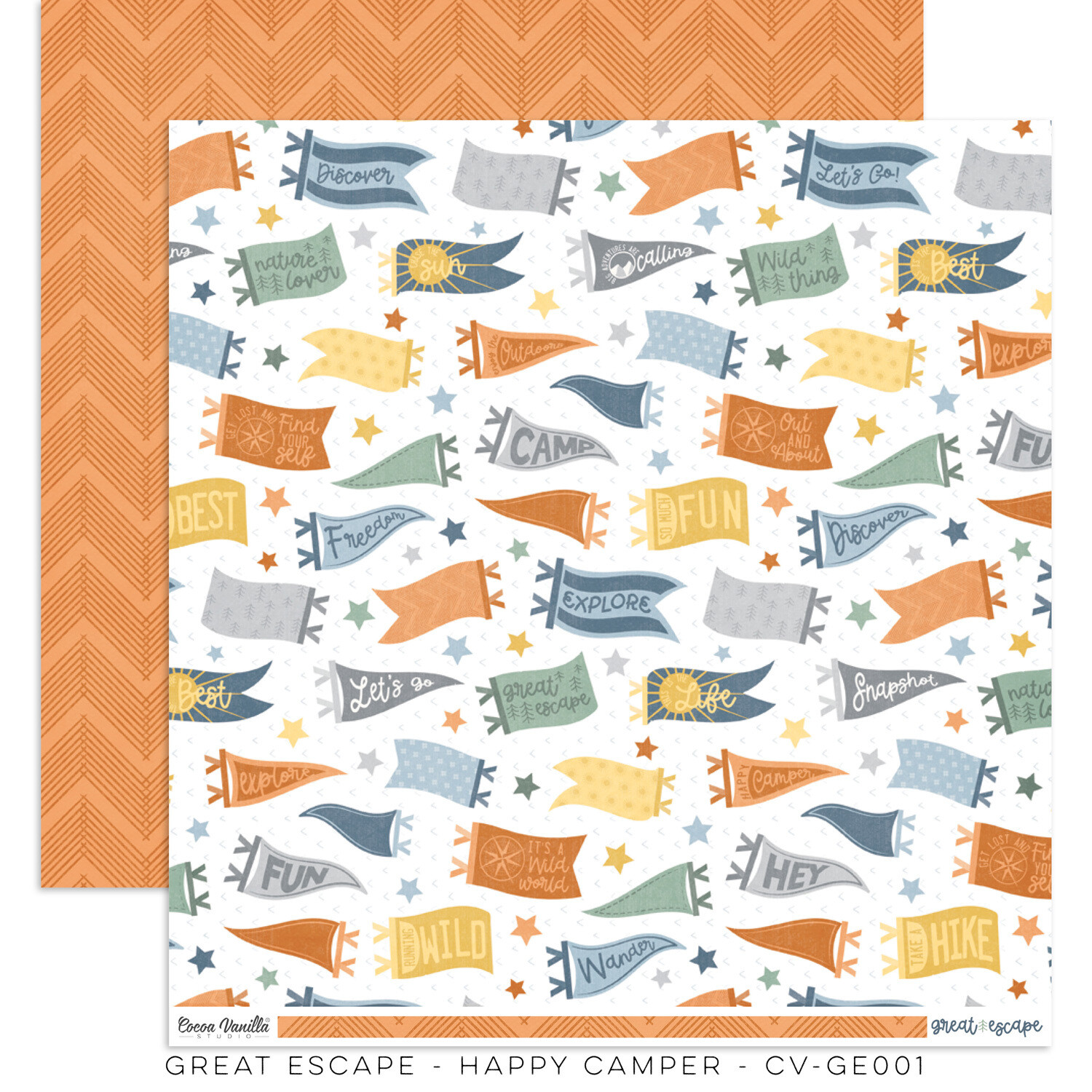 Great Escape - Happy Camper Paper Great Escape - Happy Camper Paper