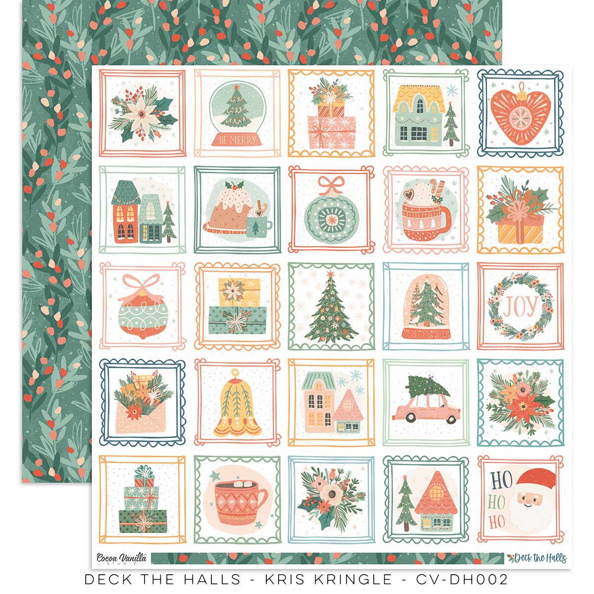Deck The Halls - Kris Kringle Paper