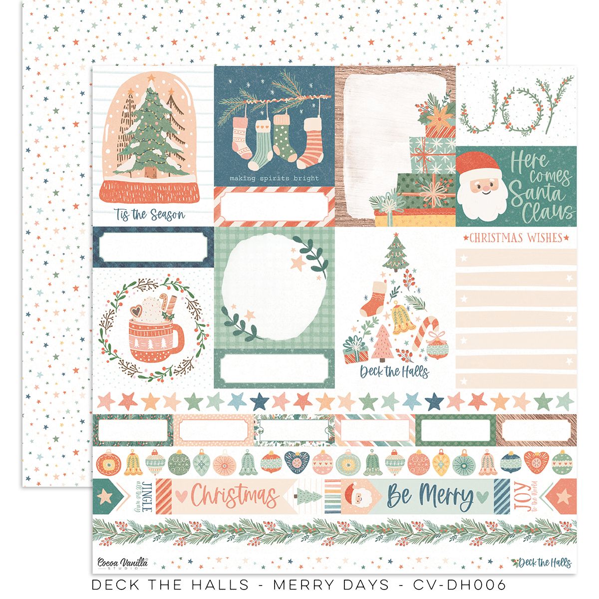 Deck The Halls - Merry Days Paper