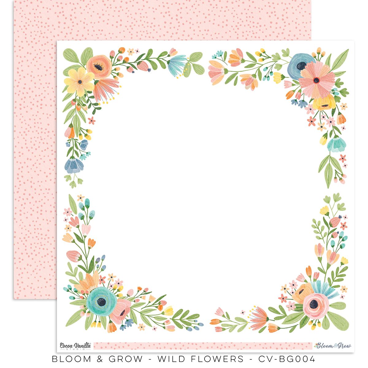 Bloom & Grow - Wild Flowers Paper