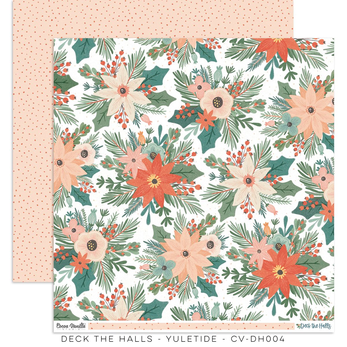 Deck The Halls - Yuletide Paper