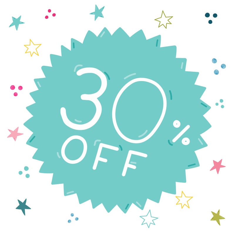 30% OFF SALE
