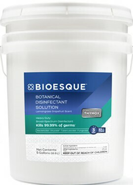BIOESQUE BOTANICAL DISINFECTANT SOLUTION 5 GALLONS: Effective on Covid-19