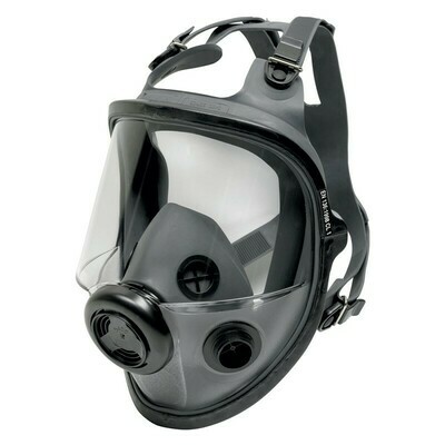 Honeywell North Low Maintenance Full Face Respirator, 5400 Series, Mask Size M/L