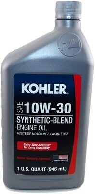 Kohler 10W30 Synthetic Blend