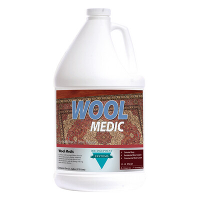 Bridgepoint Systems, Wool Cleaning, Wool Medic Dye Stabilizer And Urine Release, 1 Gallon