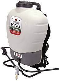Field King ® PROMAX
18V Lithium-ion Battery Powered
Backpack Sprayer 4 Gallon