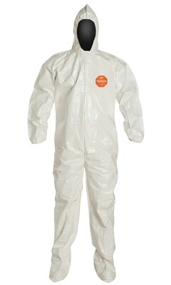 Dupont Tychem 4000 Coveralls 2-XL, single