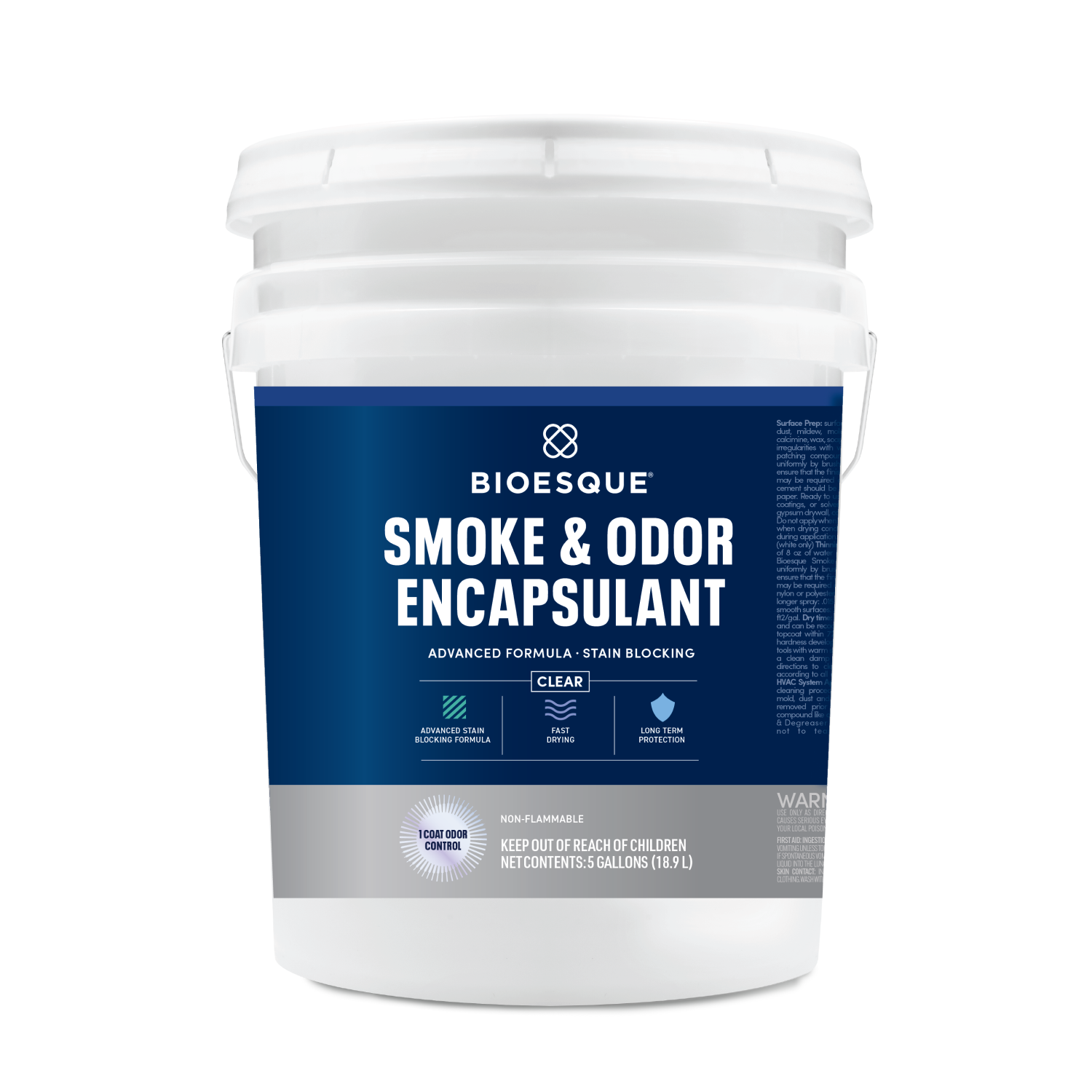 Bioesque Smoke & Odor Encapsulant Clear 5 gallons