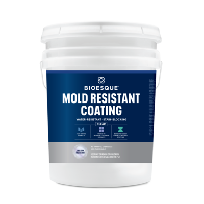 BIOESQUE MOLD RESISTANT COATING
5 GALLON (Clear)
