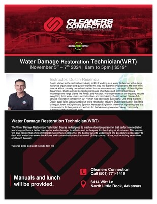Water Damage Restoration Technician Course