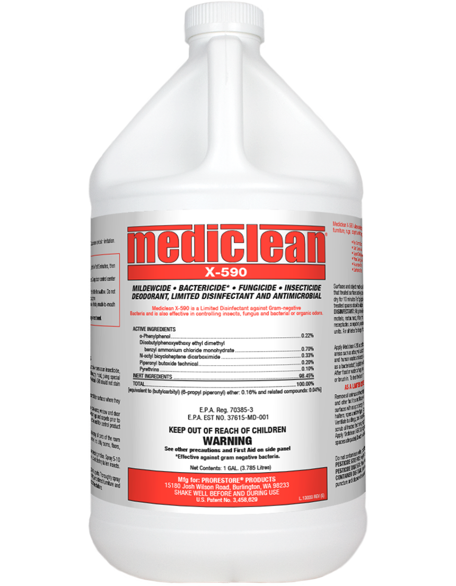 Mediclean X-590 Institutional Spray, Gl