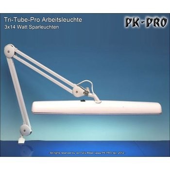 TS-Tri-Tube-Pro-Arbeitsleuchte - Tageslicht Tischlampe - Light Craft