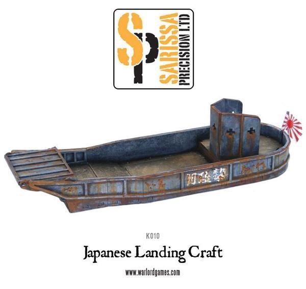 Japanese Landing Craft type 'Super A' - Sarissa Precision - Warlord Games
