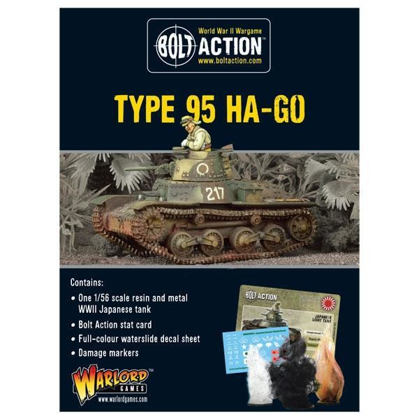Japanese Type 95 Ha-Go light tank - Bolt Action - Warlord Games