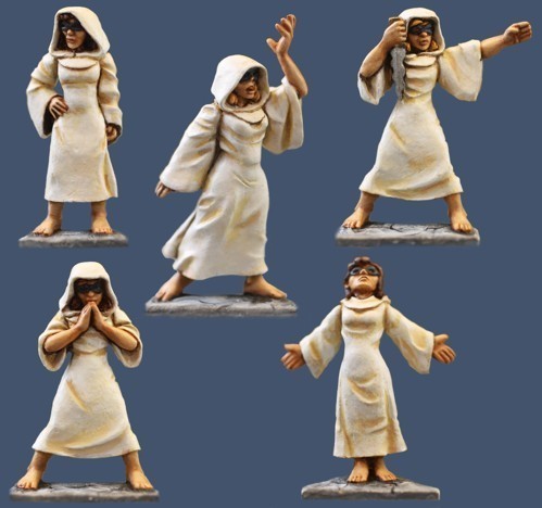 Female Cowled Cultists - Frostgrave - Northstar Figures