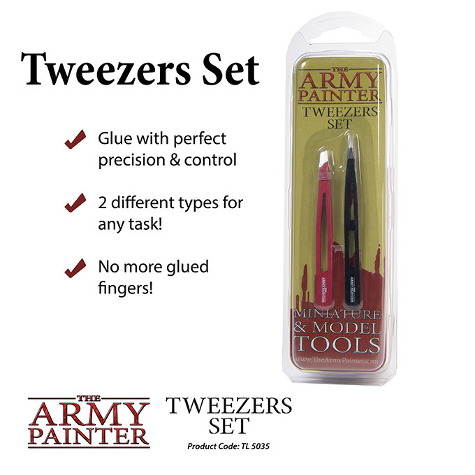 Tweezers Set Pinzette - Army Painter
