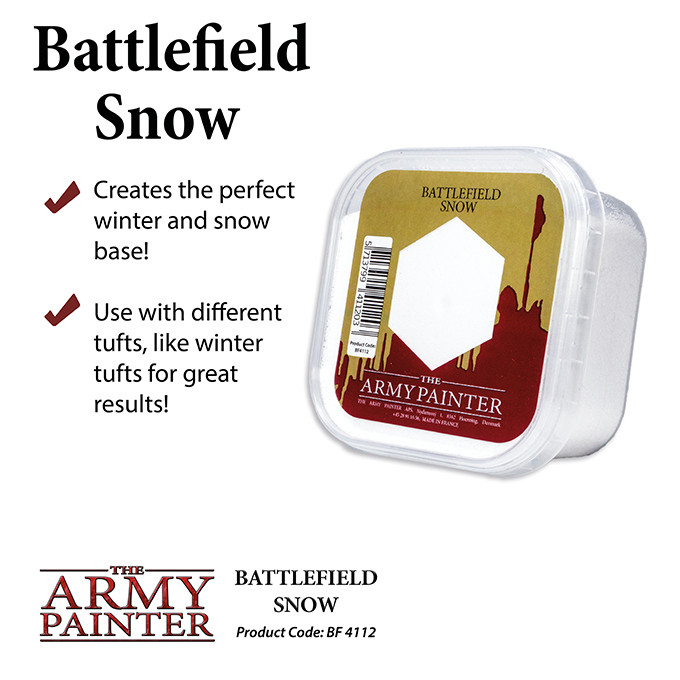 Battlefield Basing: Snow - Army Painter