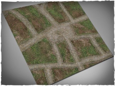 Cobblestone Streets - Mousepad Mat - 3x3 - Deep Cut Studio
