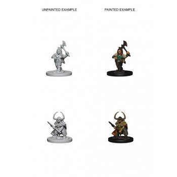 D&D Nolzur's Marvelous Miniatures - Dwarf Female Barbarian