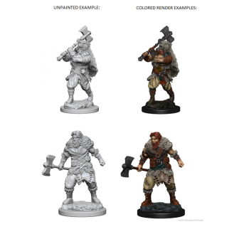 D&D Nolzur's Marvelous Miniatures - Human Male Barbarian