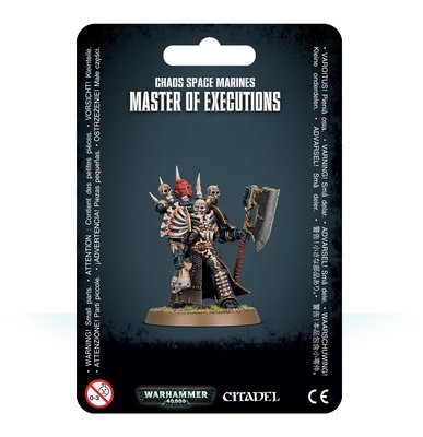 Chaos Space Marines Master of Executions Meister der Exekutionen - Warhammer 40.000 - Games Workshop