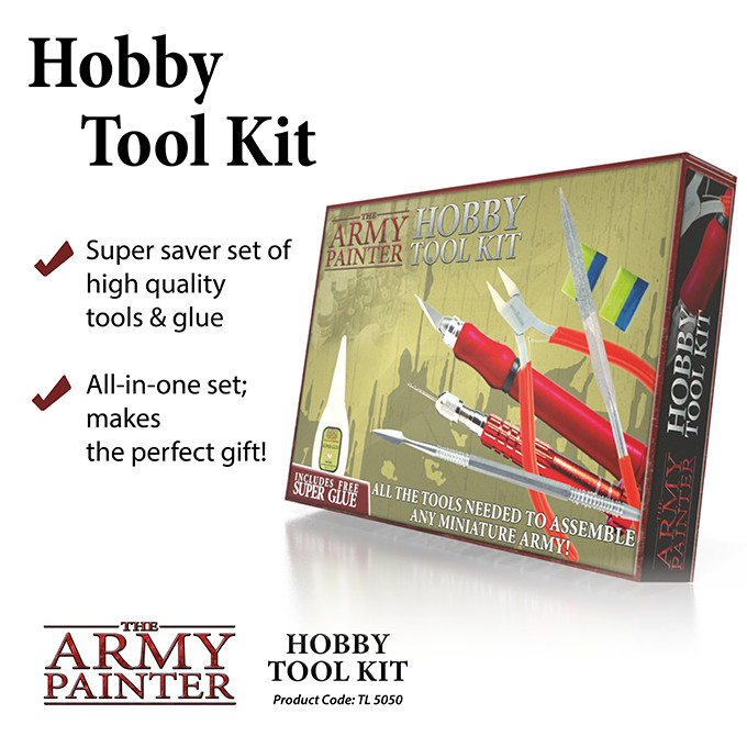 Wargamers Hobby Tool Kit (box) - Army Painter Tools