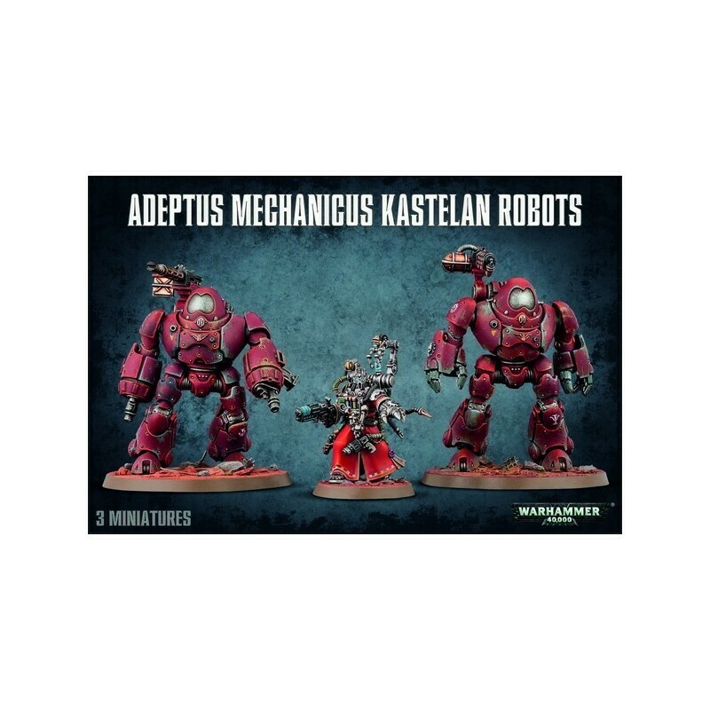 ADEPTUS MECHANICUS KASTELAN ROBOTS - Warhammer 40.000 - Games Workshop