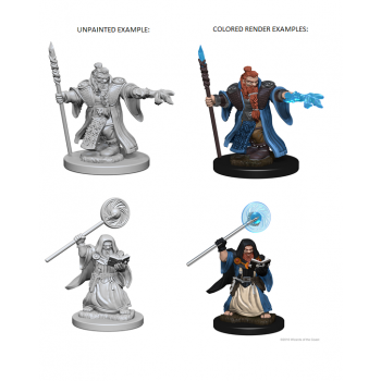 D&D Nolzur's Marvelous Miniatures - Dwarf Male Wizard