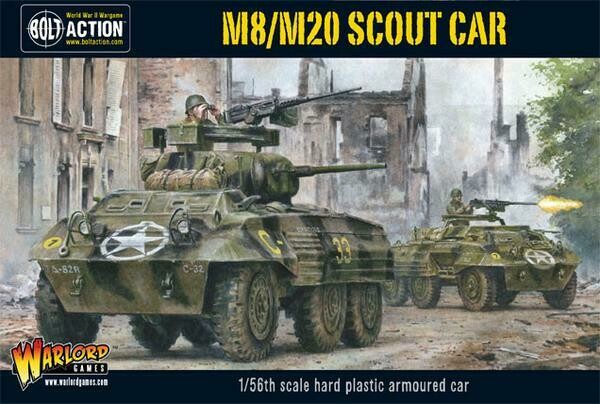 M8/M20 Greyhound Scout Car (Plastic Box) - American - Bolt Action