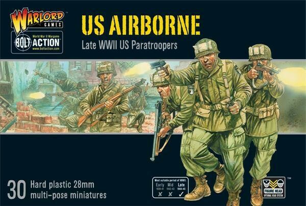 US Airborne plastic boxed set - American - Bolt Action