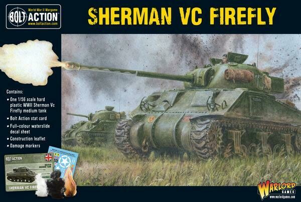 Sherman Firefly Vc (Plastic Box) - British - Bolt Action - Warlord Games