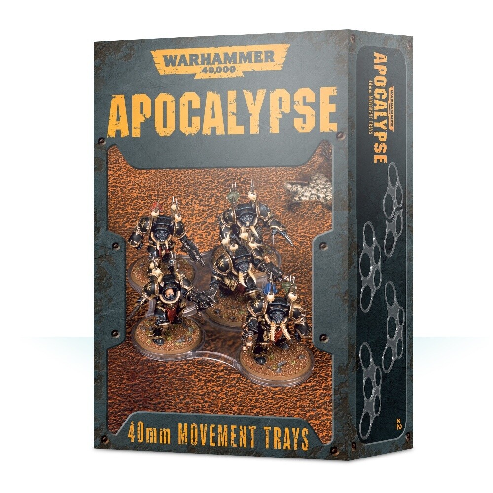 Einheitenbases für Apocalypse (40 mm) Movement Trays - Warhammer - Games Workshop