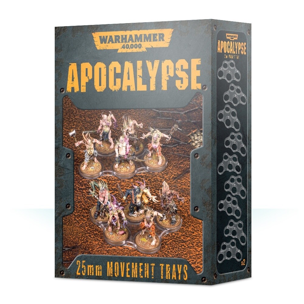 Einheitenbases für Apocalypse (25 mm) Movement Trays - Warhammer - Games Workshop