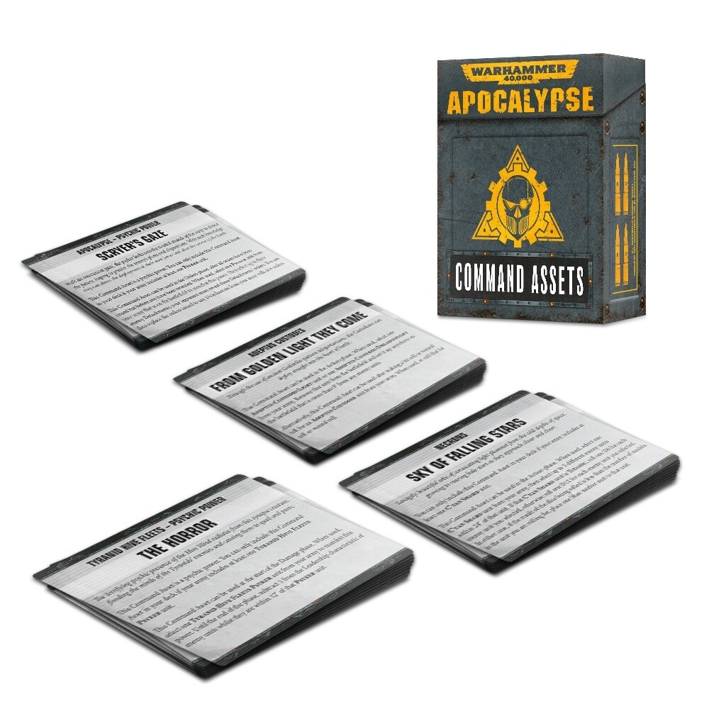 Apocalypse Command Assets Kommandooptionen für Apocalypse - Warhammer - Games Workshop Apocalypse Command Assets Kommandooptionen für Apocalypse - Warhammer - Games Workshop