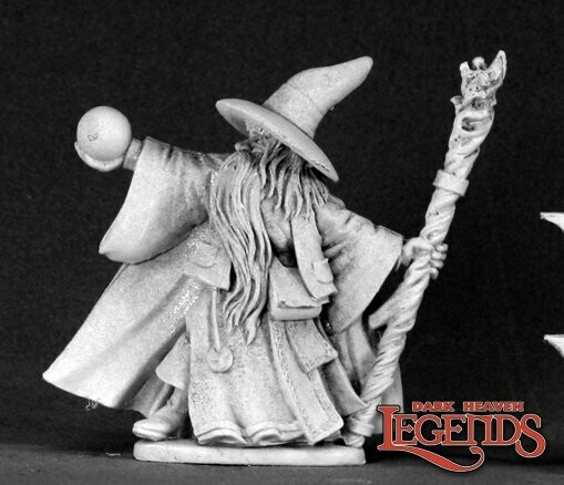 Galladon Greycloak, Wizard - Reaper Miniatures