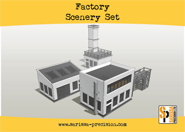 Factory Scenery Set - Sarissa