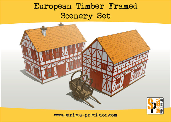 European Timber Frame Scenery Set - Sarissa